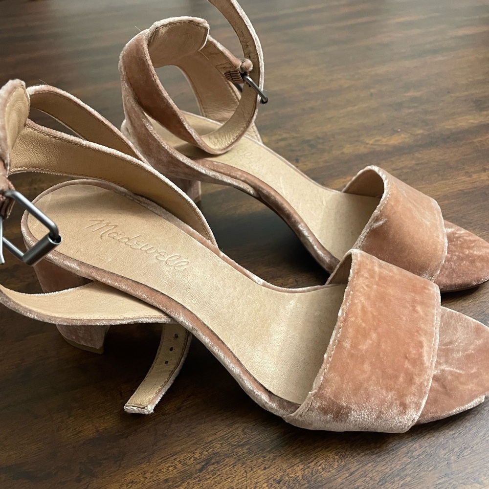Madewell block heels